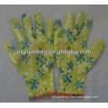 Colorful Printed Womens Garden Gloves